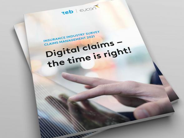 Digital Claims Study by Eucon and zeb: Insurance companies are starting to focus on digitalizing claims management