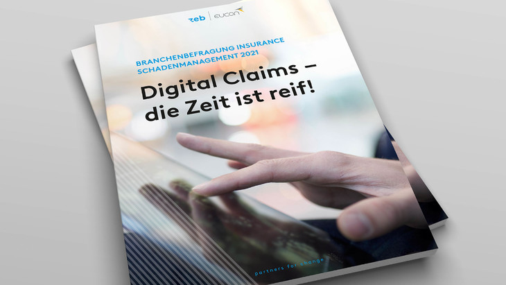 Digital Claims Studie von Eucon und zeb: Digitalisierung des Schadenmanagements rückt in den Fokus der Versicherer